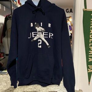 New York Yankees Derek Air Jeter Pullover Hoodie